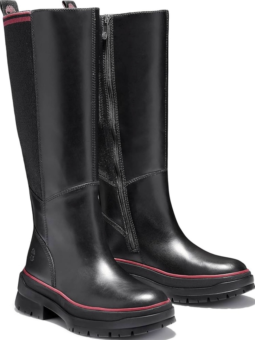 SZ 9 Women’s Timberland Women's Bellevaux Tall Side-Zip Boot Black NWOT